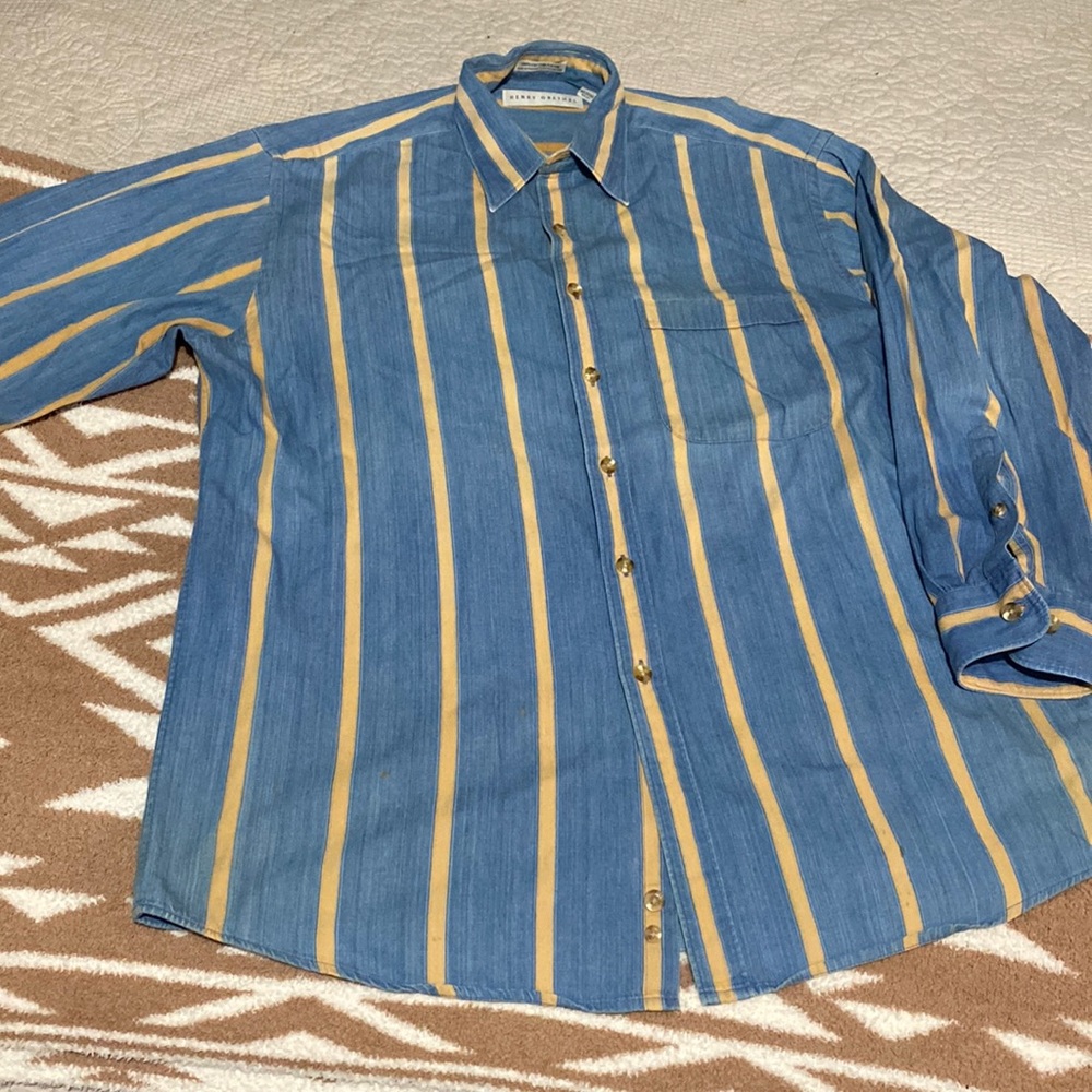 Vintage mens button down